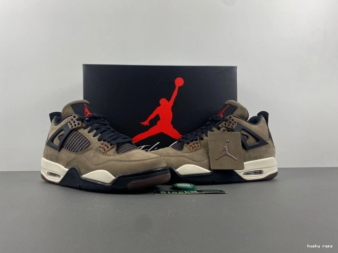 Cheap Husky Air Scott Retro TS Brown Travis AJ4-882335 x 4 Jordan 0813